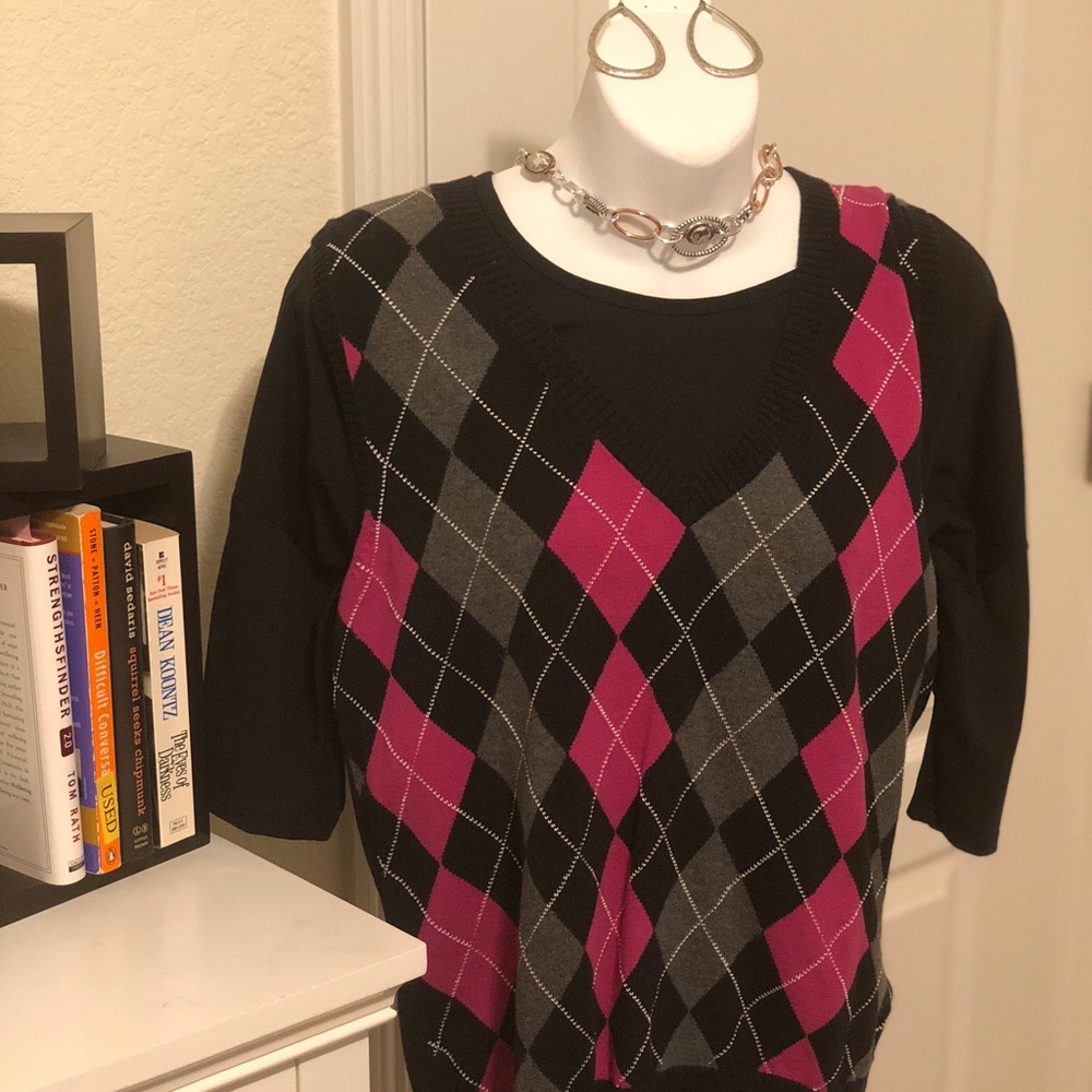 Tommy Hilfiger Argyle Vest